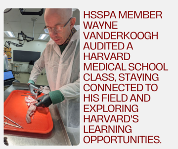 Wayne at Harvard Medical School Auditing Class - New