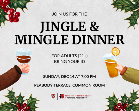 Event invitation - Jingle & Mingle Dinner 2025