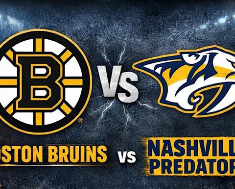 Boston Bruins vs Nashville Predators