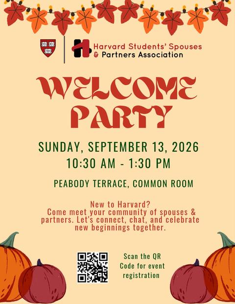 HSSPA 2026 welcome party Fall